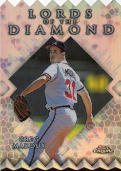 1999 Topps Chrome - Lords of the Diamond Refractors #LD15 Greg Maddux  Front