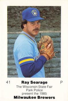 1985 Milwaukee Brewers Police - Wisconsin State Fair Park Police #NNO Ray Searage Front