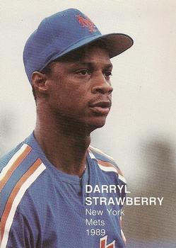 1989 Singles Superstars (unlicensed) #6 Darryl Strawberry Front
