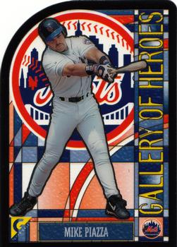 1999 Topps Gallery - Gallery of Heroes #GH4 Mike Piazza  Front