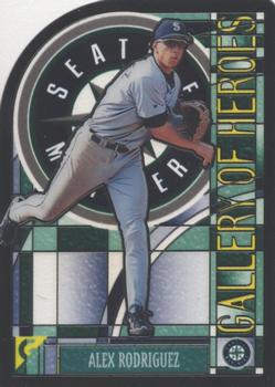 1999 Topps Gallery - Gallery of Heroes #GH10 Alex Rodriguez  Front