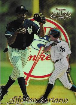 1999 Topps Gold Label - Class 1 Black #30 Alfonso Soriano  Front