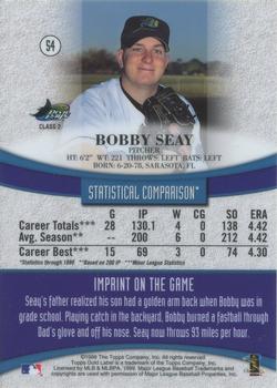 1999 Topps Gold Label - Class 2 Black #54 Bobby Seay Back