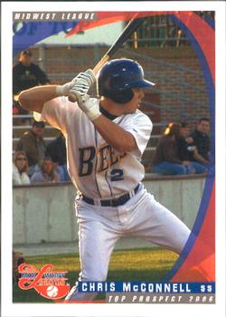 2006 Grandstand Midwest League Top Prospects #NNO Chris McConnell Front