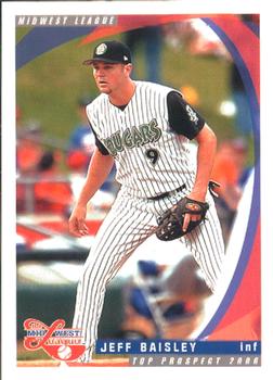 2006 Grandstand Midwest League Top Prospects #NNO Jeff Baisley Front