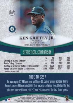 1999 Topps Gold Label - Race to Aaron #RA7 Ken Griffey Jr. Back