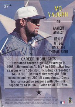 1999 Topps Stars - One Star #37 Mo Vaughn Back