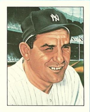 1983 TCMA 50 Years of New York Yankees All-Stars #4 Yogi Berra Front