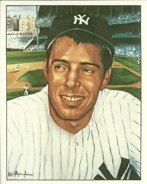 1983 TCMA 50 Years of New York Yankees All-Stars #10 Joe DiMaggio Front