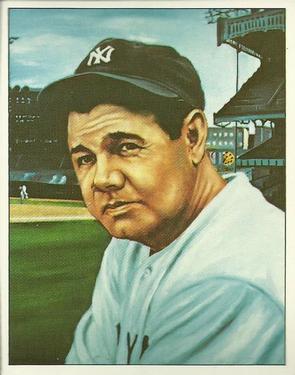1983 TCMA 50 Years of New York Yankees All-Stars #39 Babe Ruth Front