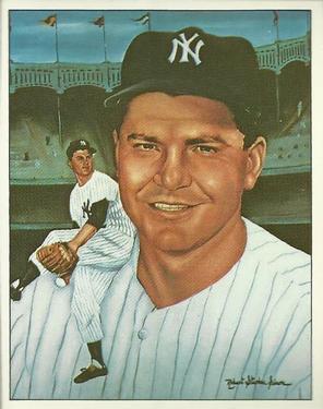 1983 TCMA 50 Years of New York Yankees All-Stars #49 Bob Turley Front