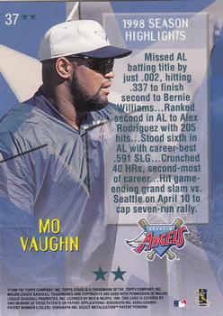 1999 Topps Stars - Two Star #37 Mo Vaughn Back
