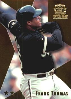 1999 Topps Stars - Two Star Foil #6 Frank Thomas Front