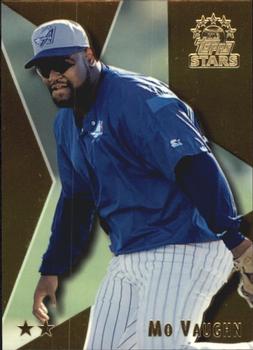 1999 Topps Stars - Two Star Foil #37 Mo Vaughn Front