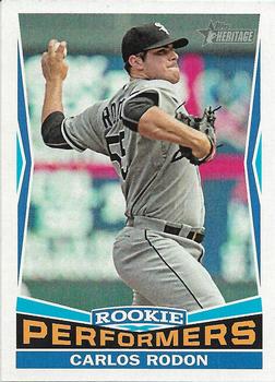 2015 Topps Heritage - Rookie Performers #RP-7 Carlos Rodon Front