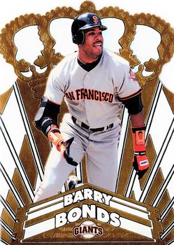 1998 Pacific - Gold Crown Die Cuts #28 Barry Bonds Front