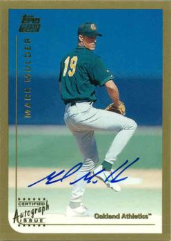1999 Topps Traded and Rookies - Autographs #T8 Mark Mulder  Front
