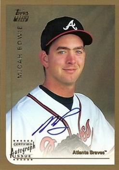 1999 Topps Traded and Rookies - Autographs #T12 Micah Bowie  Front