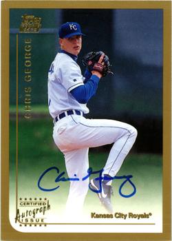 1999 Topps Traded and Rookies - Autographs #T56 Chris George  Front