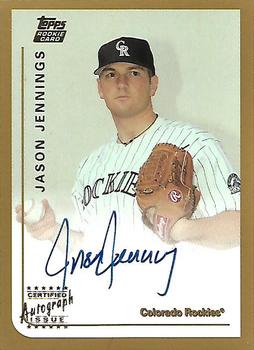 1999 Topps Traded and Rookies - Autographs #T70 Jason Jennings  Front