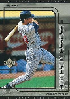 1999 UD Choice - Homerun Heroes #H4 Troy Glaus  Front