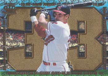 1998 Pacific - Home Run Hitters #6 David Justice Front