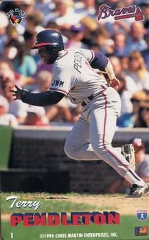1994-95 Pro Mags #1 Terry Pendleton Front
