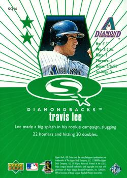 1999 UD Choice - StarQuest Green #SQ16 Travis Lee  Back