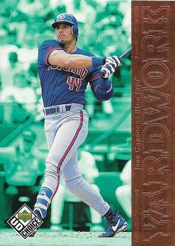1999 UD Choice - Yard Work #Y29 Jose Canseco  Front