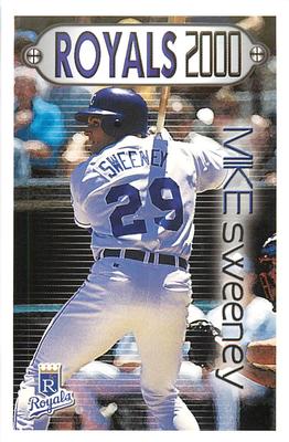 2000 Kansas City Royals Police #NNO Mike Sweeney Front