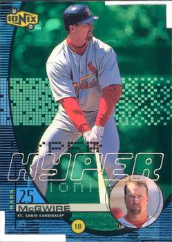 1999 UD Ionix - Hyper #H9 Mark McGwire  Front