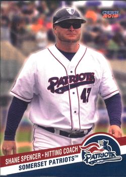 2015 Choice Somerset Patriots #02 Shane Spencer Front