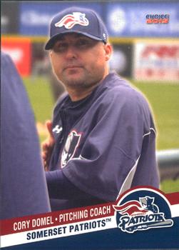 2015 Choice Somerset Patriots #03 Cory Domel Front