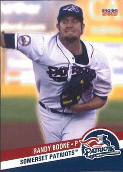 2015 Choice Somerset Patriots #08 Randy Boone Front