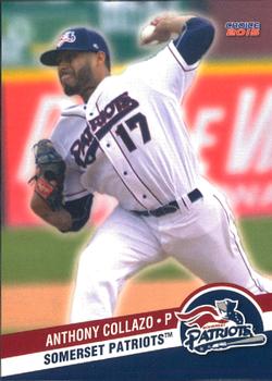 2015 Choice Somerset Patriots #12 Anthony Collazo Front