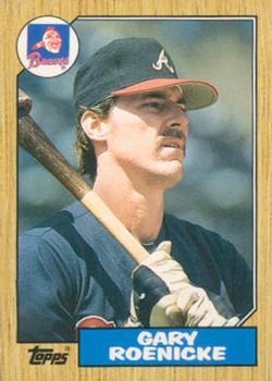 1987 Topps Traded #105T Gary Roenicke Front