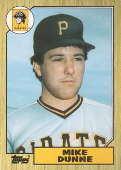 1987 Topps Traded #30T Mike Dunne Front