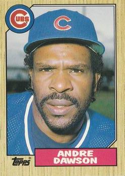 1987 Topps Traded #27T Andre Dawson Front