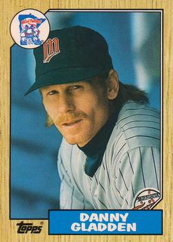 1987 Topps Traded #38T Danny Gladden Front