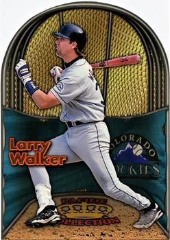 1998 Pacific - In the Cage Die Cuts #8 Larry Walker Front