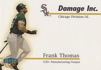 1999 Ultra - Damage Inc. #6 DI Frank Thomas  Front
