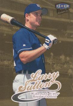 1999 Ultra - Gold Medallion #42G Larry Sutton Front