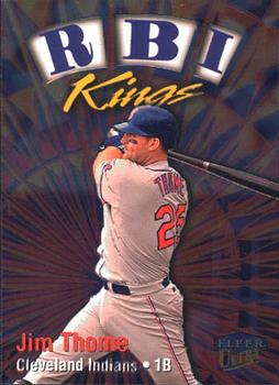 1999 Ultra - RBI Kings #11 RK Jim Thome  Front