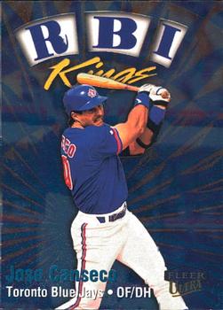 1999 Ultra - RBI Kings #29 RK Jose Canseco  Front