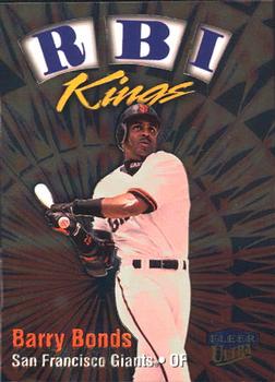 1999 Ultra - RBI Kings #4 RK Barry Bonds  Front