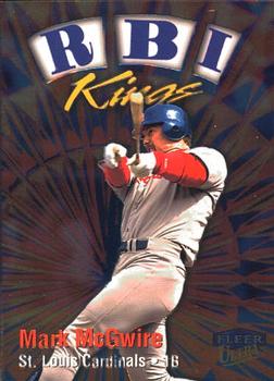 1999 Ultra - RBI Kings #7 RK Mark McGwire  Front