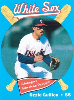 1989 Coca-Cola Chicago White Sox  #10 Ozzie Guillen Front