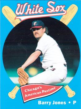 1989 Coca-Cola Chicago White Sox  #12 Barry Jones Front