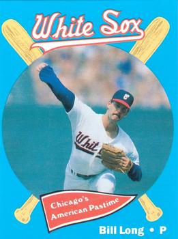 1989 Coca-Cola Chicago White Sox  #16 Bill Long Front