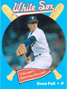1989 Coca-Cola Chicago White Sox  #18 Donn Pall Front